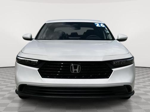 Platinum White Pearl 2026 Honda Accord LX 1.5T