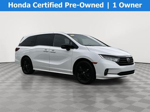 Platinum White Pearl 2024 Honda Odyssey Sport