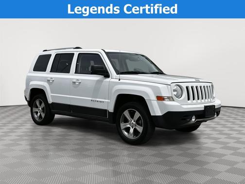 Bright White Clearcoat 2016 Jeep Patriot High Altitude