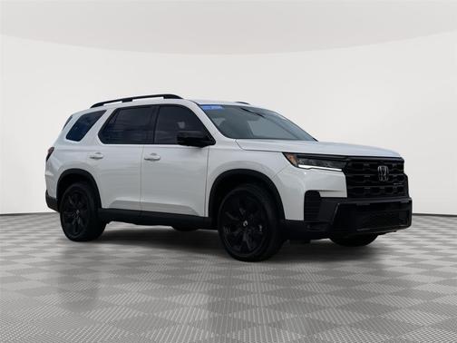 Platinum White Pearl 2026 Honda Pilot Black Edition