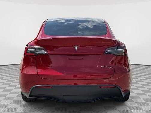 Red Multi-Coat 2021 Tesla Model Y Long Range Dual Motor All-Wheel Drive