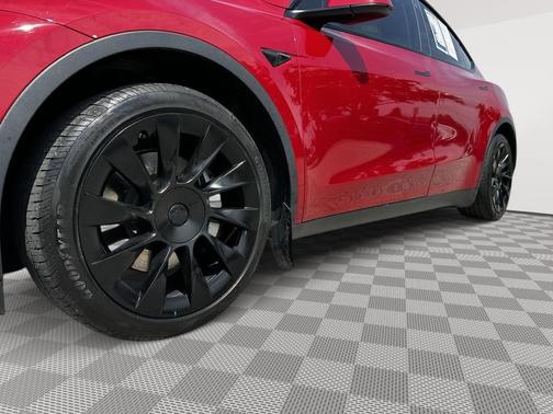 Red Multi-Coat 2021 Tesla Model Y Long Range Dual Motor All-Wheel Drive