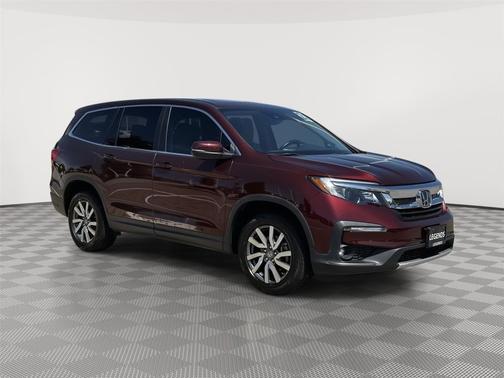 Deep Scarlet Pearl 2021 Honda Pilot AWD EX-L