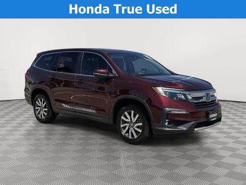 Deep Scarlet Pearl 2021 Honda Pilot AWD EX-L