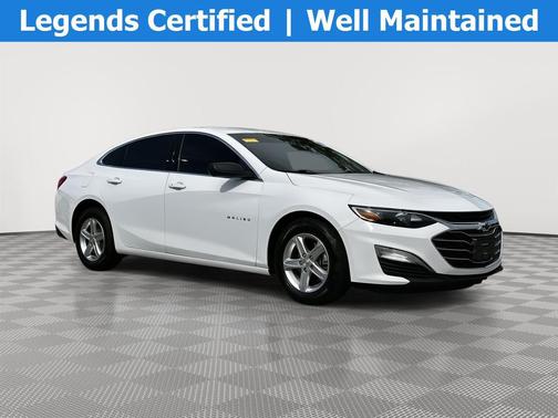 Summit White 2021 Chevrolet Malibu 1LS