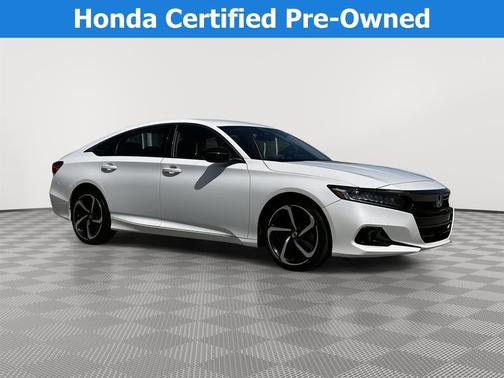 Platinum White Pearl 2022 Honda Accord Sport SE 1.5T