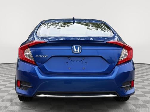 Aegean Blue Metallic 2021 Honda Civic EX