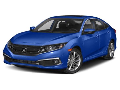 Aegean Blue Metallic 2021 Honda Civic EX