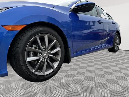 Aegean Blue Metallic 2021 Honda Civic EX