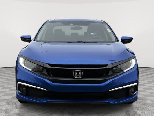 Aegean Blue Metallic 2021 Honda Civic EX