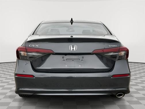 Meteorite Gray Metallic 2025 Honda Civic Sport