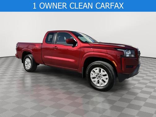 Cardinal Red Tricoat 2022 Nissan Frontier SV