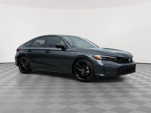 Meteorite Gray Metallic 2026 Honda Civic Sport
