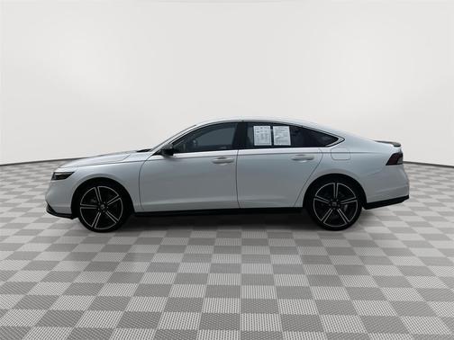 Platinum White Pearl 2024 Honda Accord Hybrid Sport
