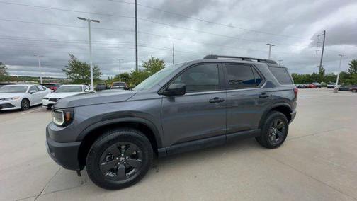 Modern Steel Metallic 2026 Honda Passport AWD RTL Blackout
