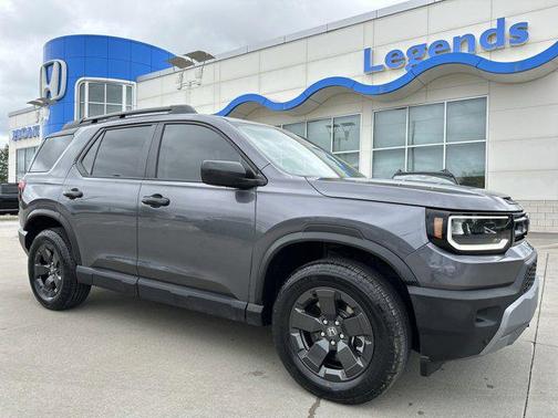 Modern Steel Metallic 2026 Honda Passport AWD RTL Blackout