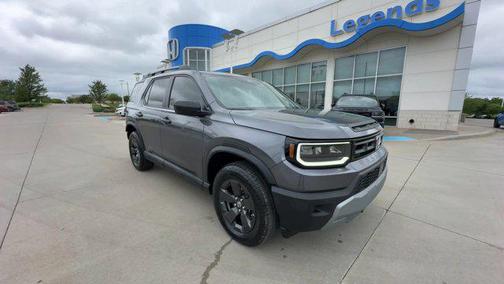 Modern Steel Metallic 2026 Honda Passport AWD RTL Blackout