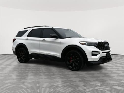 STAR WHITE MET TRI-COAT 2020 Ford Explorer ST