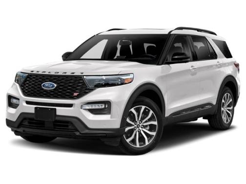 STAR WHITE MET TRI-COAT 2020 Ford Explorer ST