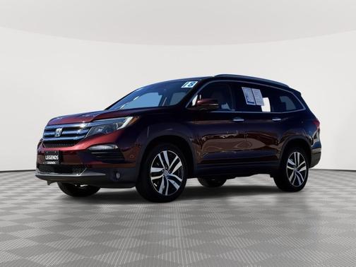 Deep Scarlet Pearl 2018 Honda Pilot Touring