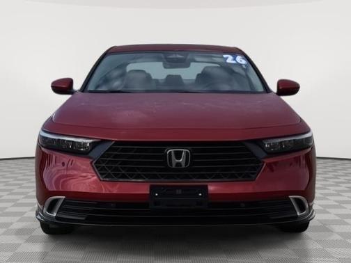 Radiant Red Metallic 2026 Honda Accord Hybrid Touring