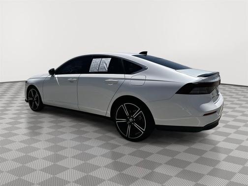 Platinum White Pearl 2025 Honda Accord Hybrid Sport