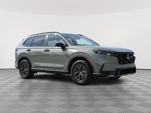Ash Green Metallic 2026 Honda CR-V Hybrid TrailSport AWD