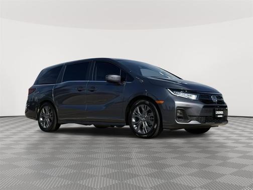 Modern Steel Metallic 2025 Honda Odyssey Touring