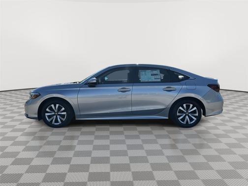 Solar Silver Metallic 2026 Honda Civic LX