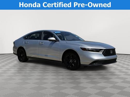 Solar Silver Metallic 2025 Honda Accord LX 1.5T