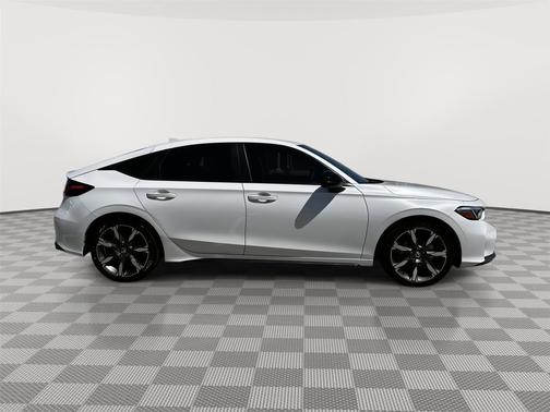 Platinum White Pearl 2026 Honda Civic Hybrid Sport Touring