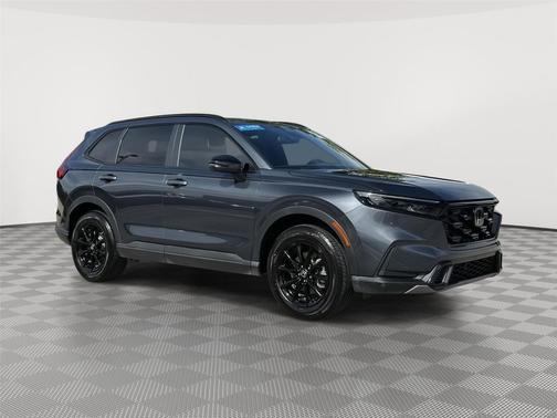 Meteorite Gray Metallic 2026 Honda CR-V Hybrid Sport AWD