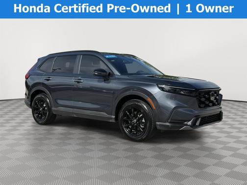 Meteorite Gray Metallic 2026 Honda CR-V Hybrid Sport AWD