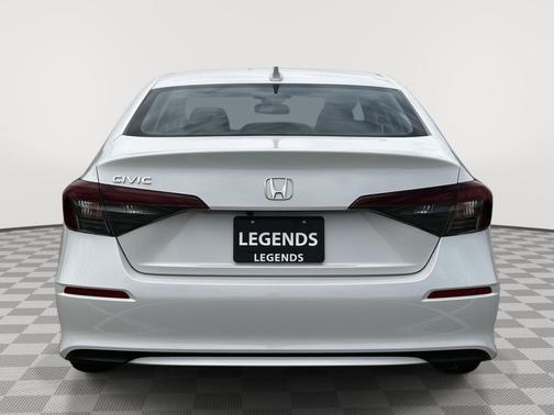 Platinum White Pearl 2026 Honda Civic LX