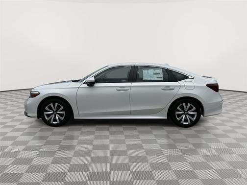 Platinum White Pearl 2026 Honda Civic LX