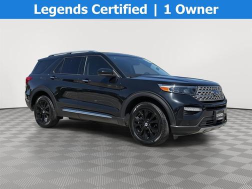 AGATE BLACK METALLIC 2023 Ford Explorer Limited