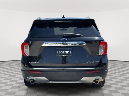 AGATE BLACK METALLIC 2023 Ford Explorer Limited