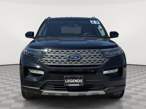 AGATE BLACK METALLIC 2023 Ford Explorer Limited