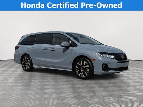 Sonic Gray Pearl 2025 Honda Odyssey Elite