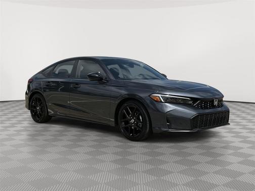 Meteorite Gray Metallic 2026 Honda Civic Sport