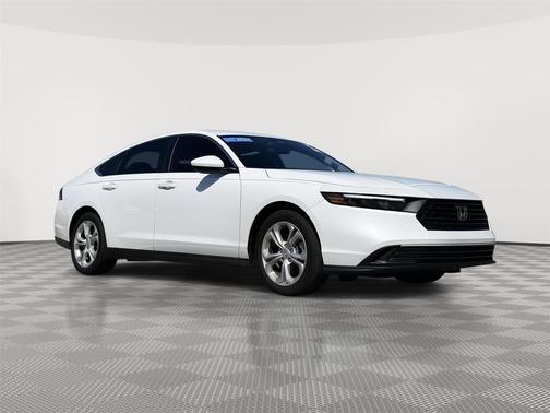 Platinum White Pearl 2026 Honda Accord LX 1.5T
