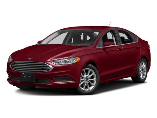 RUBY RED TINTED CLEARCOAT 2017 Ford Fusion SE