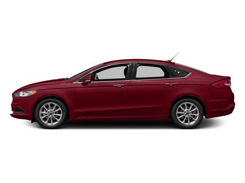 RUBY RED TINTED CLEARCOAT 2017 Ford Fusion SE