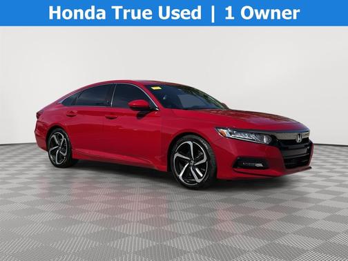 San Marino Red 2018 Honda Accord Sport