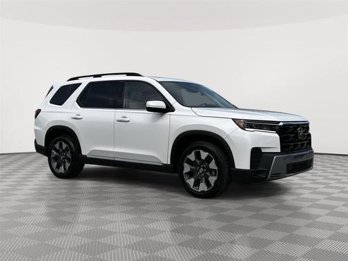 Platinum White Pearl 2026 Honda Pilot Elite