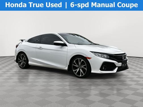 White Orchid Pearl 2018 Honda Civic Si