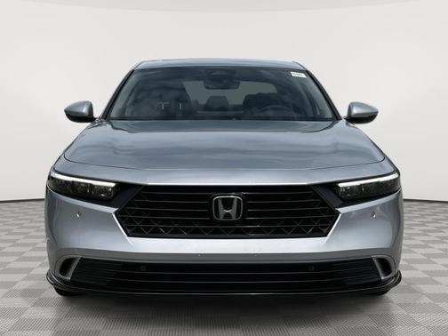 Solar Silver Metallic 2025 Honda Accord Hybrid EX-L