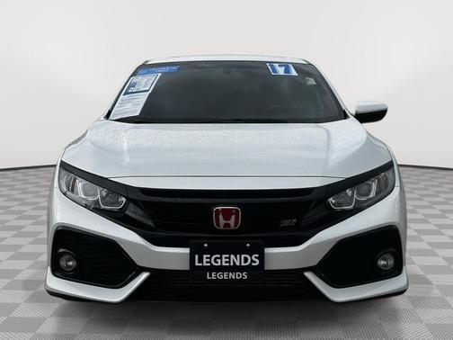 White Orchid Pearl 2017 Honda Civic Si