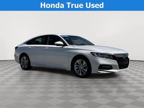 Platinum White Pearl 2019 Honda Accord LX