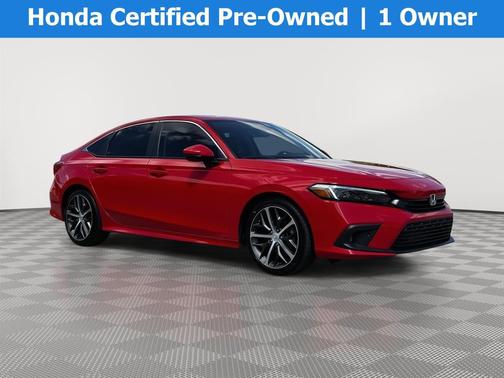 Rallye Red 2024 Honda Civic Touring